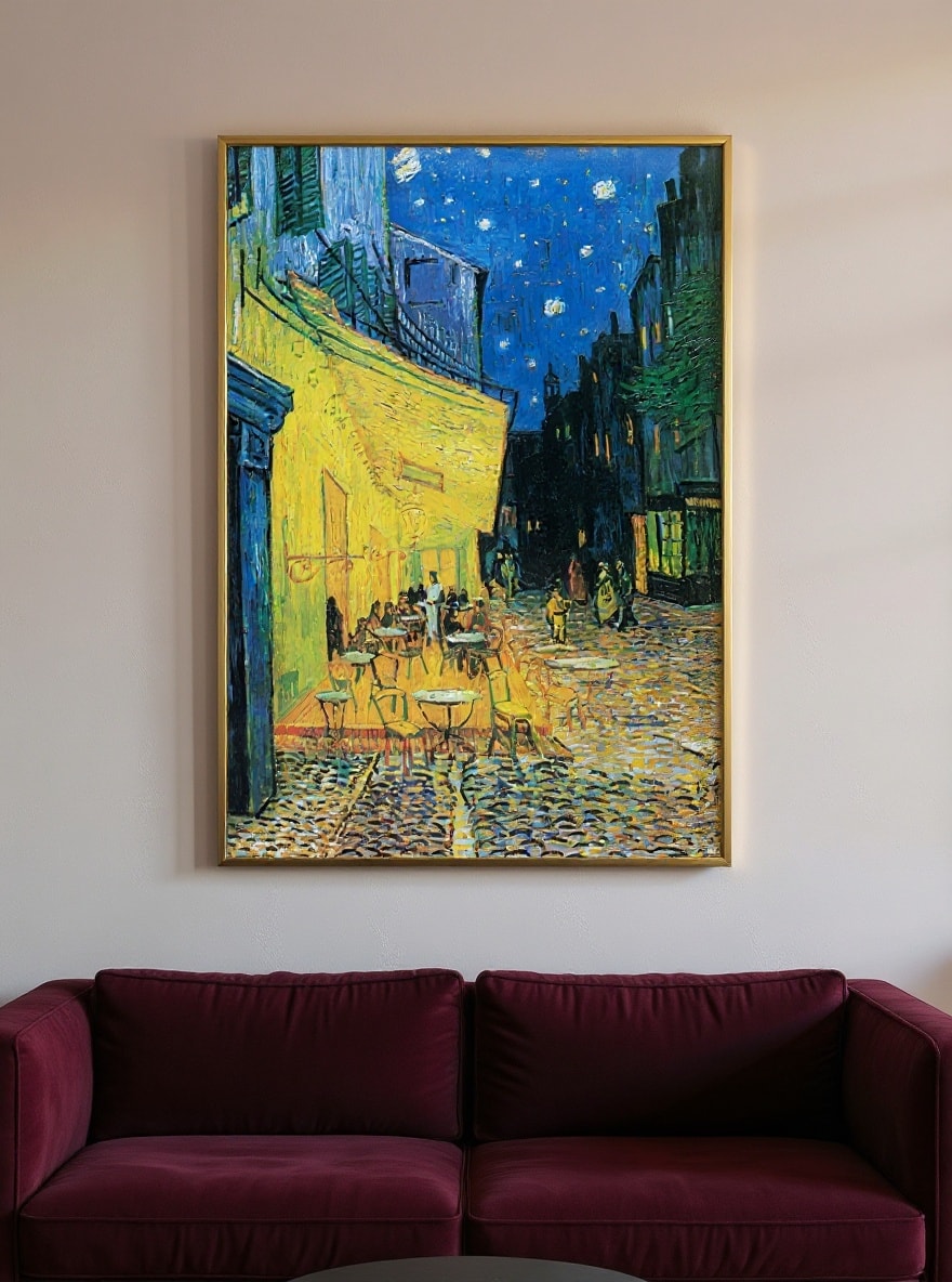 Gece Meydanının Sarı Işığı 1